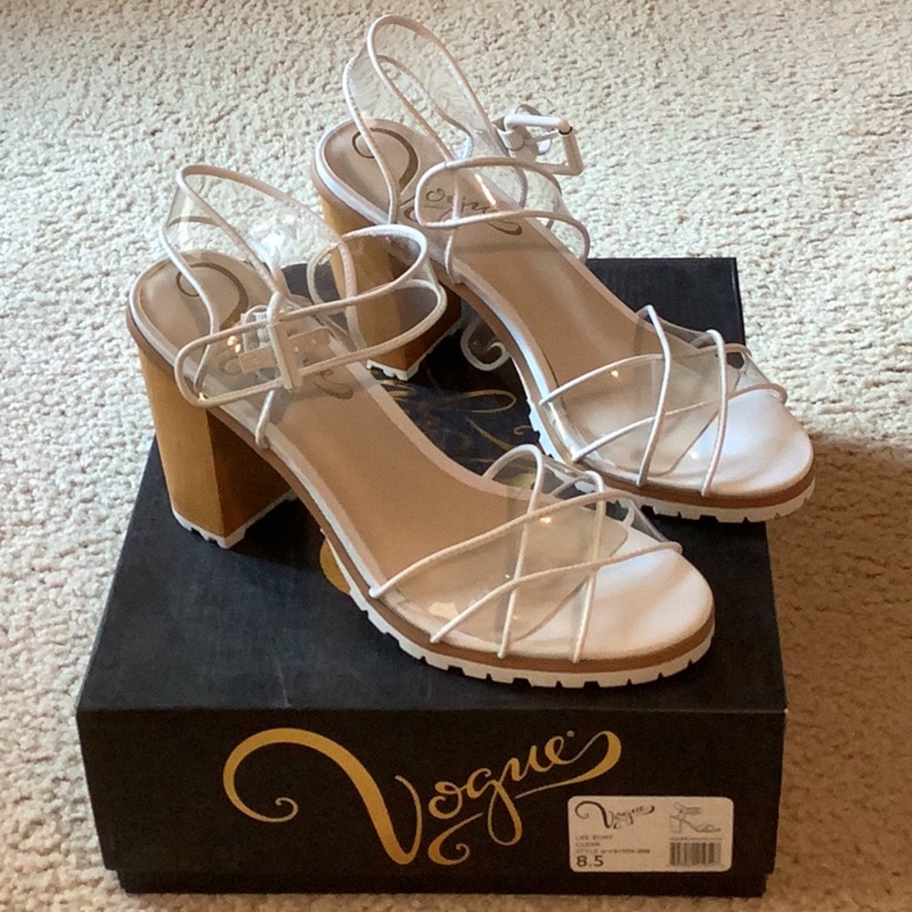 NBW Vogue platform shoes.